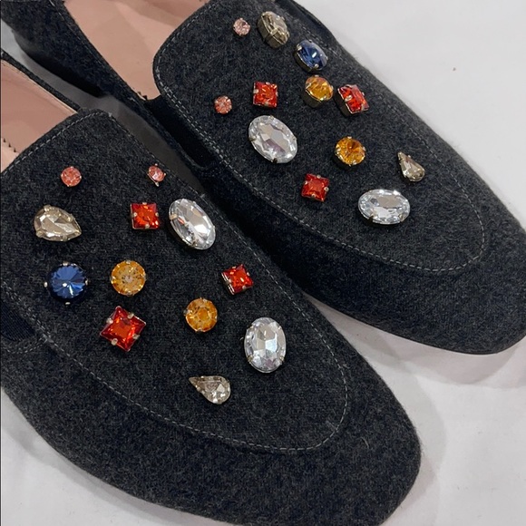 J. Crew Janie Jewel Convertible Loafer Flats - Picture 3 of 10